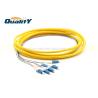 Buy cheap Low IL Fiber Optic Pigtail LC UPC 6 Core G652D Single Mode Cable from wholesalers