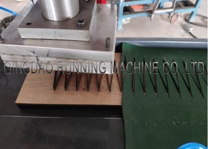 2100mm PVC PU Conveyor Belt Punching Machine Pneumatic Finger Punching Machine
