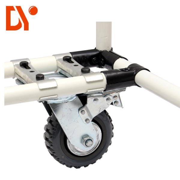 Buy cheap DY101 Lean pipe equipment installation plate universal casters special connector from wholesalers