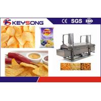 Buy cheap Electric Power Potato Chips Making Machine Continous Belt Fryer Energy Saving product