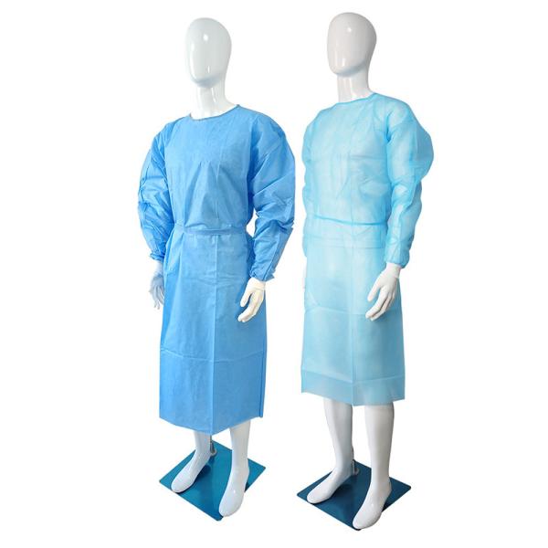 Buy cheap Blue Strengthened Sterile Disposable Surgical Gowns S M L XL XXL from wholesalers