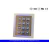 Buy cheap IP65 Rated Stainless Steel Keypad 3x4 Keypad for Access Control System from wholesalers