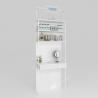 Buy cheap GDR10-TY02 Retail Store Display with White LED Light Strips and 5mm Ultra-clear Glass Tabletop for Cosmetics Retail Stores from wholesalers