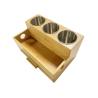 Buy cheap Natural Bamboo Hair Styling Tool Organizer For Makeup Bathroom from wholesalers