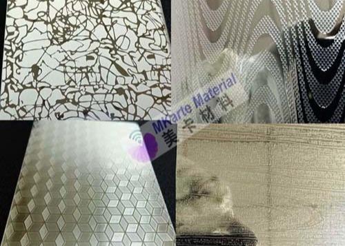 Buy cheap Personalized Pattern Card Laminated Steel Plates For Finish Card Lamination from wholesalers