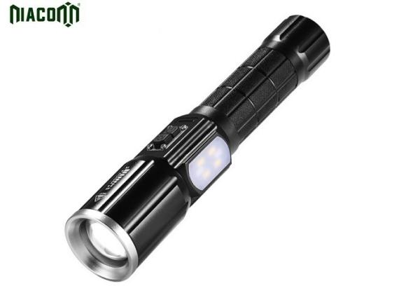 Buy cheap USB Tactical Led Flashlight , Cree Tactical Flashlight With COB Red Light from wholesalers
