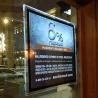 Buy cheap Horizontal Hanging Crystal Light Box 210 X 297mm Slim LED Sign Board Display Panel from wholesalers