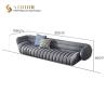 Buy cheap PU Leather Sofa, Hotel Sofa, Lobby Sofa, Villa Sofa, Restaurant Sofa, High Density Foam, Solid Wood Base from wholesalers