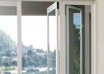Double Tempered Insulated Glass Window Non Thermal Break Aluminum Alloy Frame