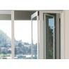 Buy cheap House Building Materials Custom Aluminium Windows Tempered Clear Glass Non Thermal Break from wholesalers