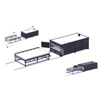 Buy cheap EVA vacuum heating machine for laminating glass product