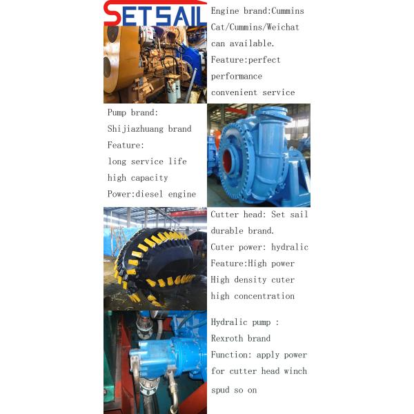 20 Inch Cutter Suction Dredger for Sale