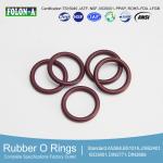AS568 BS1516 FKM O Rings Black / Green / Brown Chemical / Oil Resistance UV