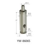 Adjustable Nickel Plated Brass Wire Gripper 10mm Dia 27mm Length YW86065