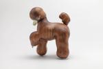 Inspired Aesthetic Handmade Wooden Dolls Wood Dog Sculpture Spotless