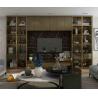 Buy cheap SS304 White Wine Rack Living Room Display Cabinet With Clear Glass Door from wholesalers