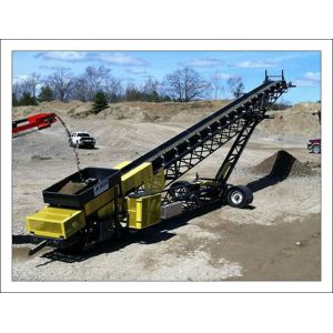 Buy cheap Truck Warehouse Loading Unloading 400mm Mobile Belt Conveyor from wholesalers