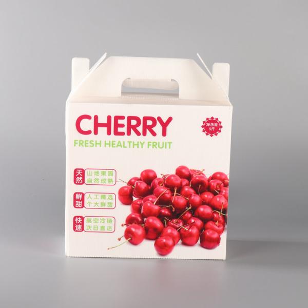 Buy cheap Eco White Plastic Turnover Box PP Hollow Plastic Corrugated Box Fruit Gift Moving Carton from wholesalers