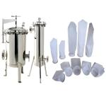 3000L/Hour Stainless Steel Bag Filter Housing Efficient Filtration 2-10bar