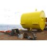 Buy cheap Dia 2100 X Length 2750 Yellow Steel Mooring Pontoon For Mooring The Ship from wholesalers