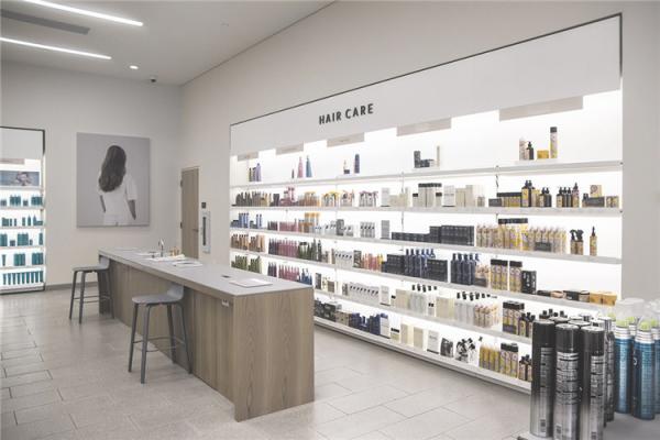Buy cheap Beauty Cosmetic Display Rack Shelf Shopping Mall Phone Accessories Hook Salon from wholesalers