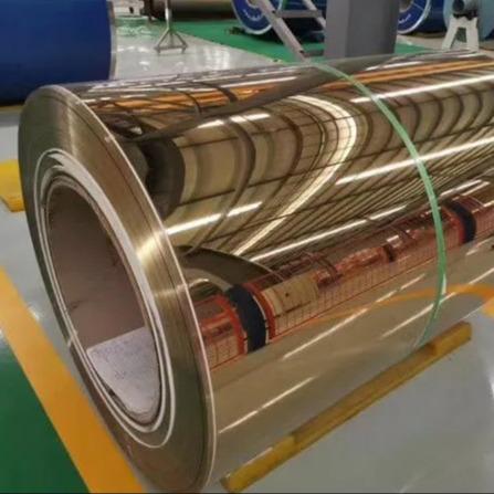 Buy cheap Colored Rolled Gold Finished 0.3-3.0mm PVD Color 304 Stainless Steel Coil 8K Mirror from wholesalers