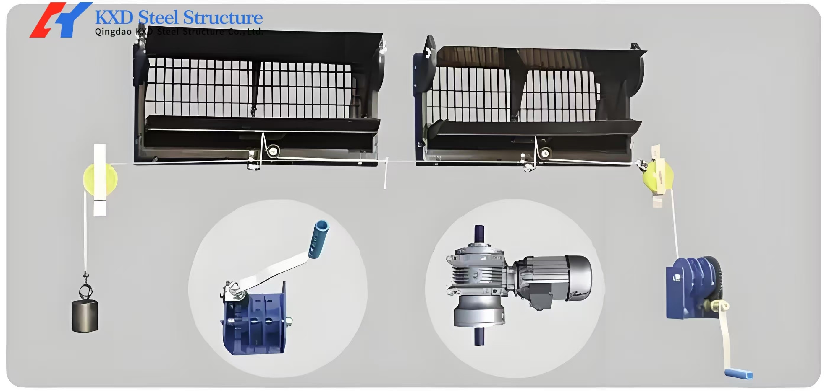 KXD Automatic Poultry Feeders And Drinkers , Plastic Chicken Pan Feeder