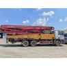 Buy cheap 52m Concrete Pump Truck Red Heavy Equipment SA Ny Machine Equipment Concrete Boom Pump from wholesalers