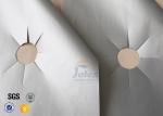 0.12mm Silver PTFE Coated Gas Range Protectors Stovetop Burner Covers