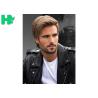 Buy cheap Handsome Cozy Wavy Layered Synthetic Hair Men's Capless Wig , 6 Inches Mens Short Hair Wig from wholesalers