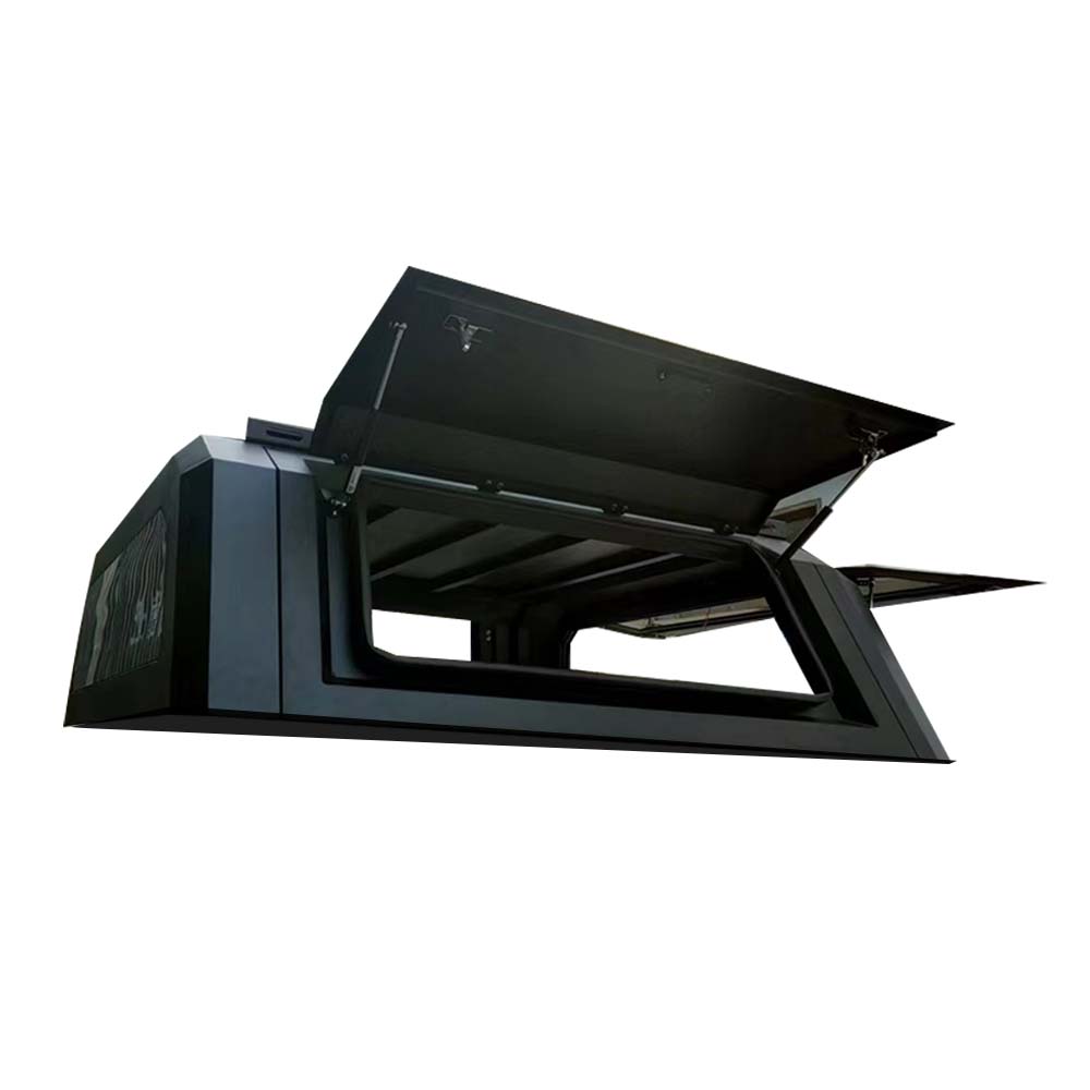 OEM Service Accepted Black Powder Coated Truck Canopy for Jeep Gladiator Topper Camper