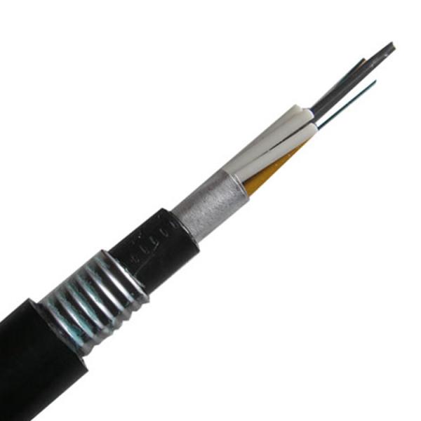 Buy cheap Direct Buried Outdoor Armored 48 Core Optic Fiber Cable GYTA53 from wholesalers