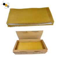 Buy cheap Yellow 72g 80g Pure Beeswax Bee Foundation Sheets product