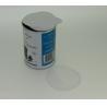 Buy cheap Peel Off Foil Sealed Embossing Paper Composite Cans For Chips , Snack Foods from wholesalers