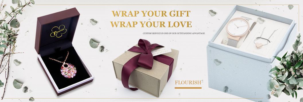 Custom Logo Rigid Cardboard Lip and Base Luxury Jewelry Gift Paper Packaging Box