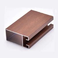 Buy cheap ISO9001 Slim Aluminium Door Frame Sections 6063 Powder Coating Glass Door product