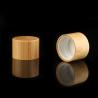 Buy cheap 24 410 24mm Logo Engraving Cosmetic Bottle Bamboo Screw Cap from wholesalers