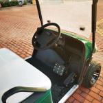 Green Color Mobility Chariot Road Legal 4 Seater Golf Cart 2000w 4 Wheel Dual