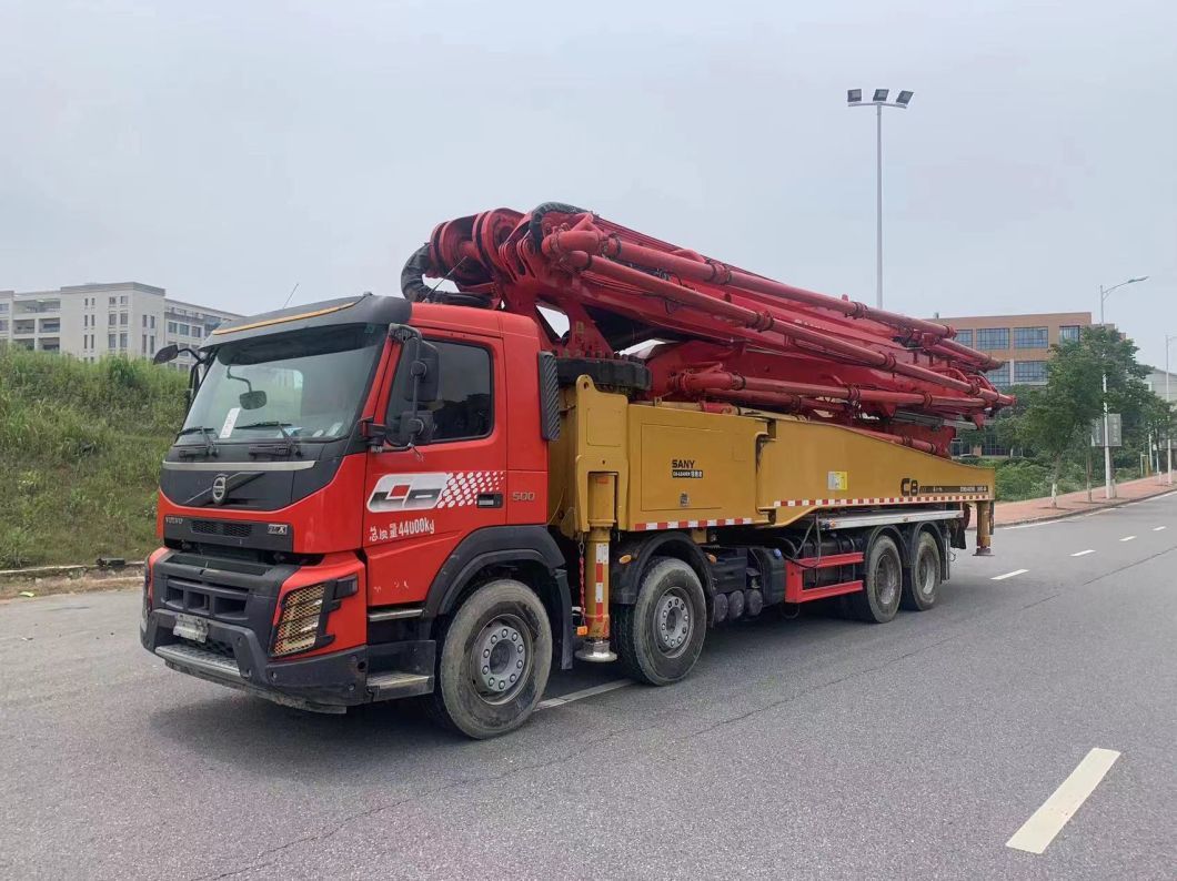56m Heavy Equipment 2020 Concrete Boom Pump Concrete Mixer Machine