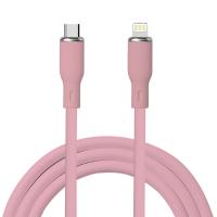 Buy cheap 3A Output Silicone USB Charging Cable Pink / White / Blue / Black / Green Color product