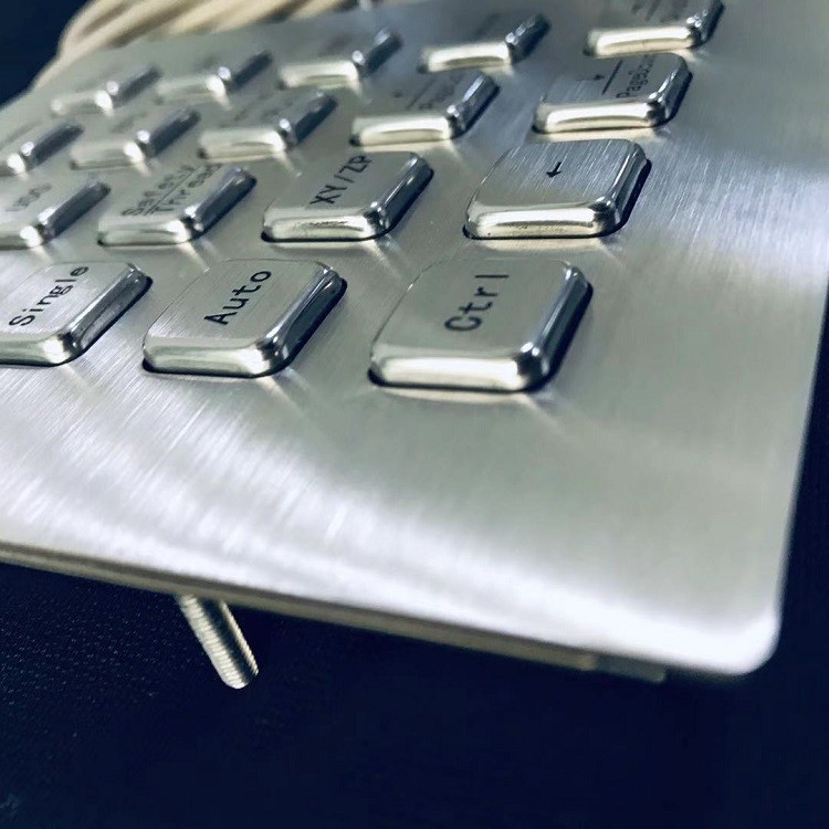Wireless Industrial Numeric Keypad 20 Stretched Keys 4mm