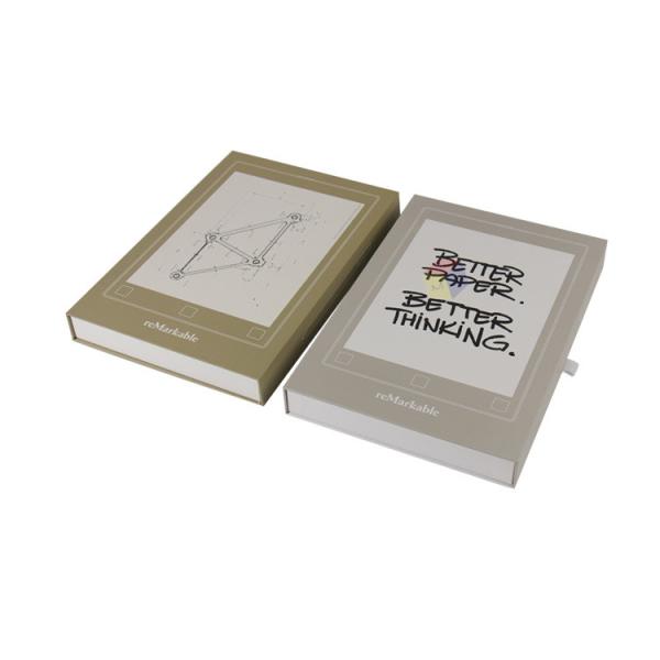Book Shape Magnetic Closure Rigid gift Cardboard Paper Packaging Box With Eva
