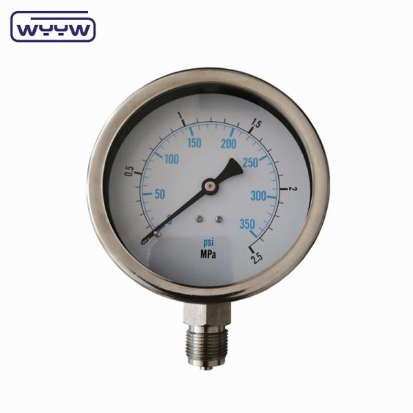 Buy cheap Stainless Steel Oil Filled Pressure Gauge Manometer/manometro from wholesalers