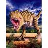 Buy cheap Dinosaur 3D Decoration Pictures 0.75mm Thickness Environmentally Friendly from wholesalers