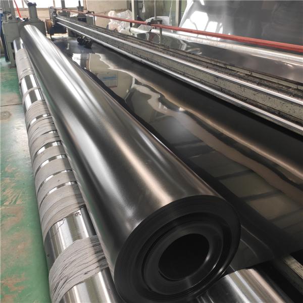 HDPE Smooth Geomembrane for Aquaculture Fish Pond Liner in 0.3mm 0.5mm 0.8mm Thickness