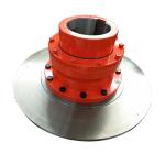 Full Steel Standard Gear Shaft Coupling WGP Type With Brake Disc
