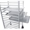 Buy cheap Rk Bakeware China Foodservice 36527 Commercial 20 Tier Aluminum Sheet Pan Rack Bun Pan Rack from wholesalers
