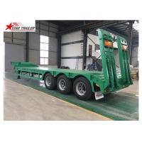 Buy cheap Q345B Steel Frame Heavy Transport Trailer For Heavy Transportation product