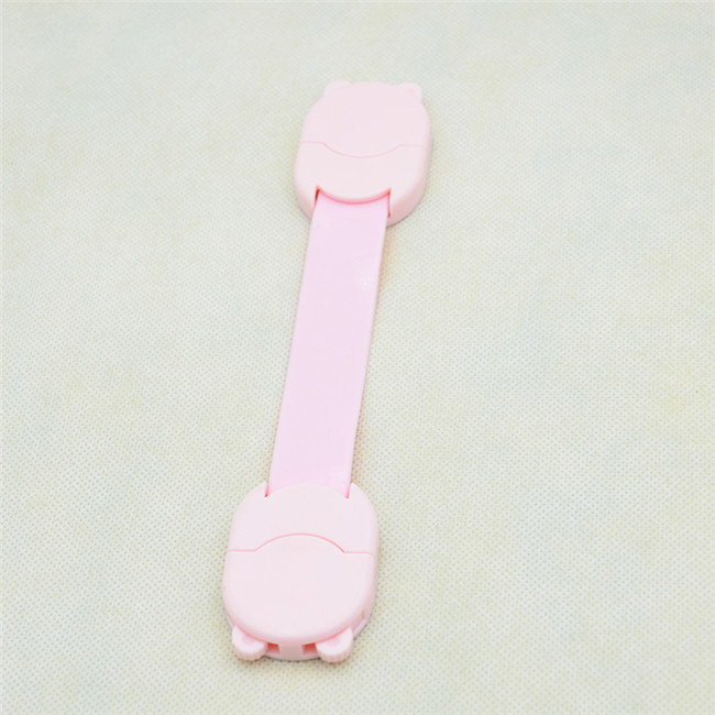 Seal Shape Toddler Safety Cabinet Locks ABS PE Material Protect Baby Usage