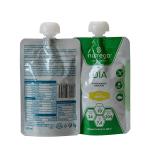 Flexible Packaging Beverages Stand Up Liquid Spout Bag Gravure Printing